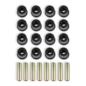 Fabtech Control Arm Bushing, Black, Polyurethane, Includes Upper Control Arm Bushings and Sleeves – FTS1119