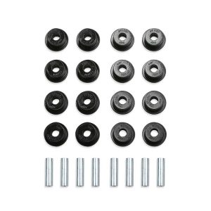 Fabtech Control Arm Bushing, Black, Polyurethane, With 8 Sets of Bushings/ 8 Sleeves – FTS1123