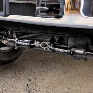 Fabtech Steering Stabilizer, Dirt Logic, Dual, With Remote Reservoir, With Mounting Brackets, Set of 2 – FTS221162