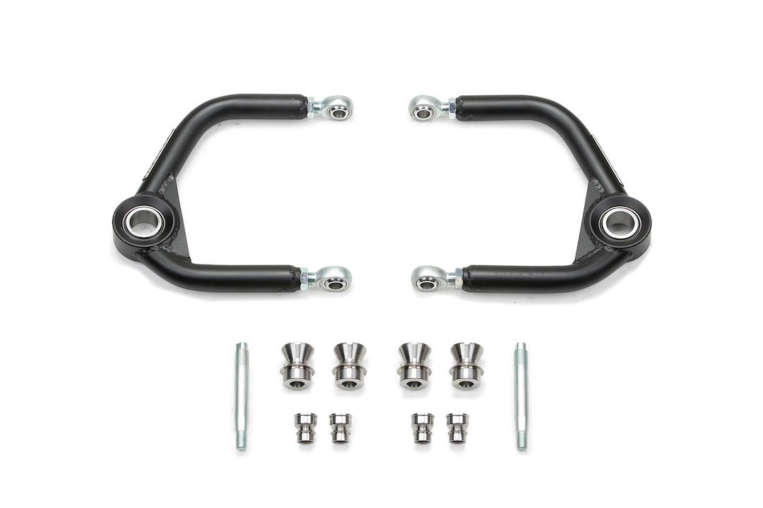 Fabtech Control Arm, Uniball, Tubular, Non Adjustable, Black, Chromoly, With Uniball Ball Joints/ Heim Joints, Set of 2 – FTS22298
