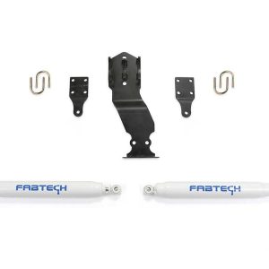 Fabtech Steering Stabilizer, Performance, Dual, With Mounting Brackets, Set of 2 – FTS22301