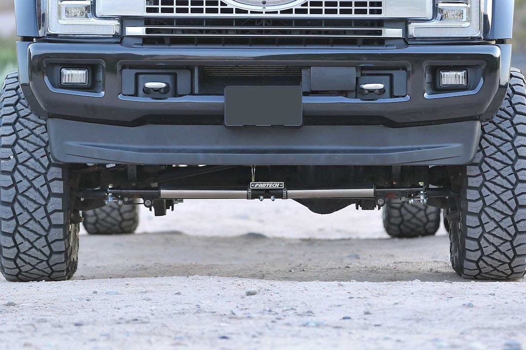 Fabtech Steering Stabilizer, Dirt Logic 2.25 ™, Dual, With Mounting Brackets, Set of 2 – FTS22303