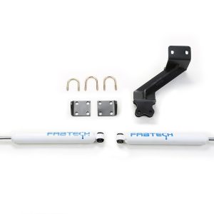 Fabtech Steering Stabilizer, Performance, Dual, With Mounting Brackets, Set of 2 – FTS23060