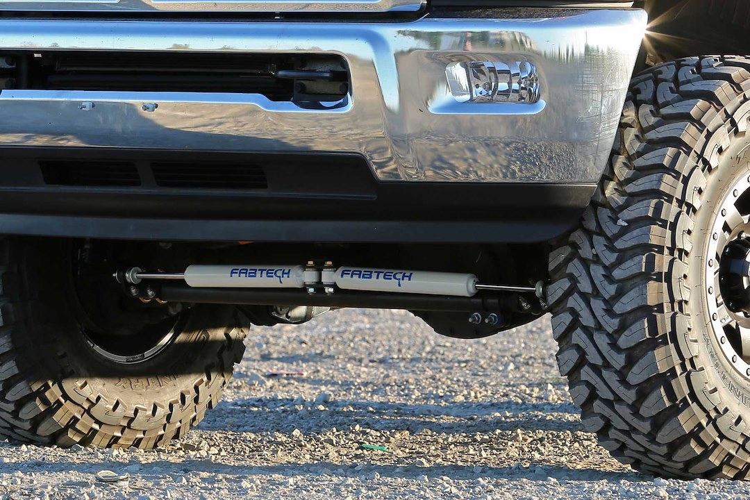 Fabtech Steering Stabilizer, Performance, Dual, With Mounting Brackets, Set of 2 – FTS23060