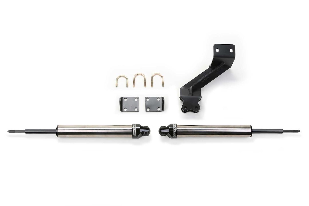 Fabtech Steering Stabilizer, Dirt Logic, Dual, With Mounting Brackets, Set of 2 – FTS23164