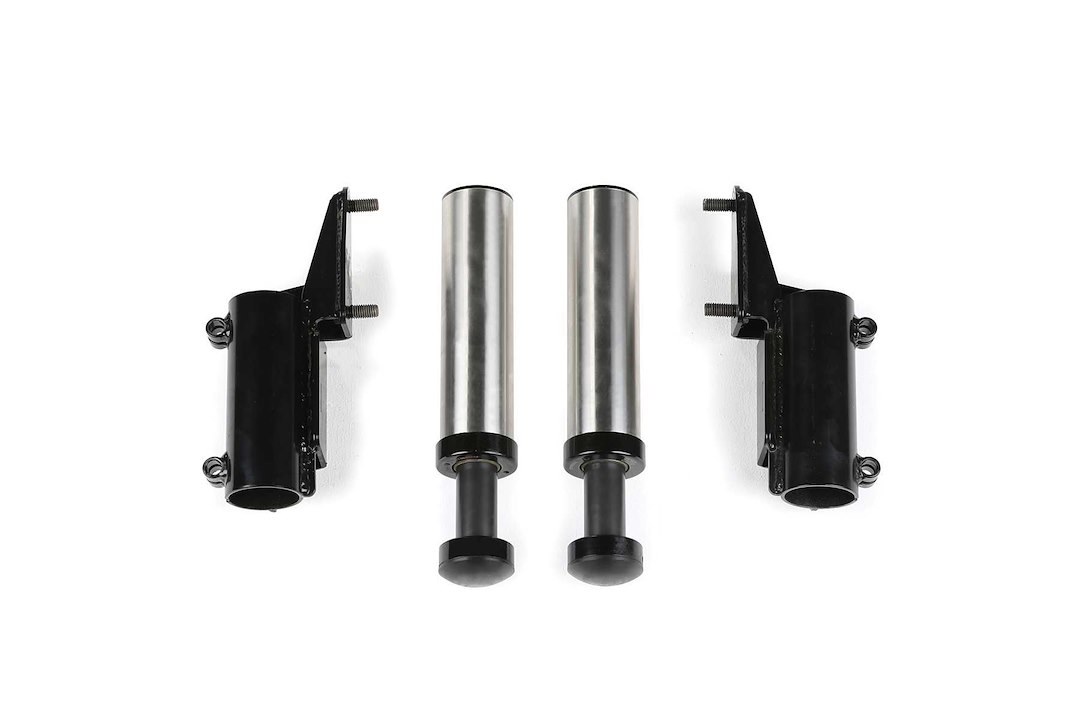 Fabtech Bump Stop, Dirt Logic 2.25, For Use with 5 Inch Coil Over Conversion, Hydraulic, Silver/ Black, Set of 2 – FTS240892
