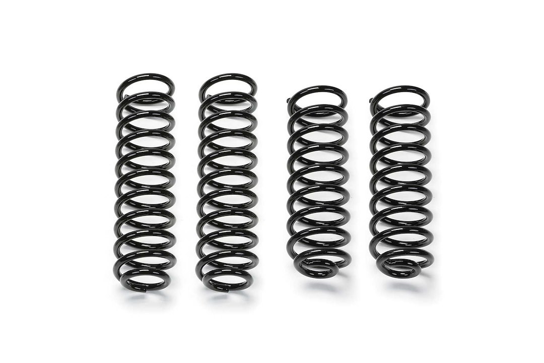 Fabtech Coil Spring, 3 Inch Lift, Painted, Black, Set of 4 – FTS24161