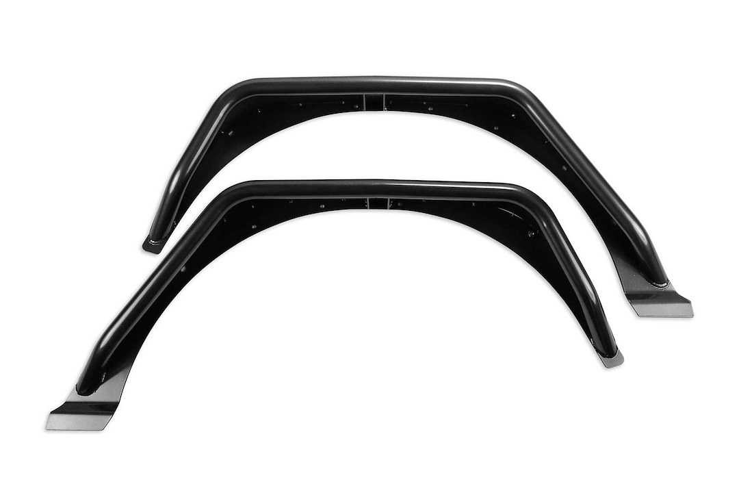 Fabtech Fender Flare, 4-1/2 Inch Width, Black, Steel, Set of 2 – FTS24213