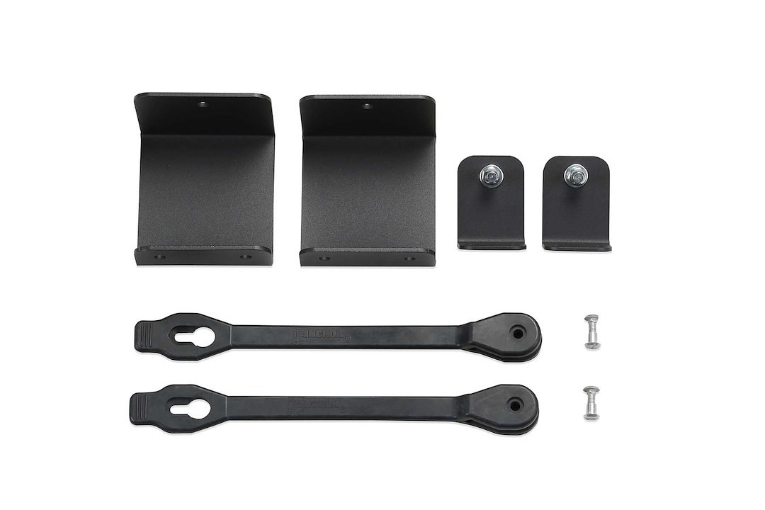 Fabtech Traction Mat Mount, For Use with Bed Rack, With Mounting Brackets/ Staps/ Hardware – FTS24265