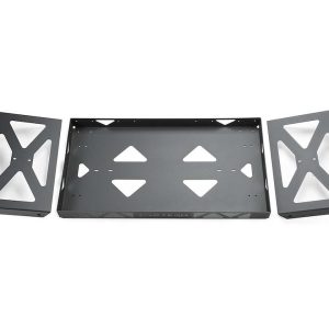 Fabtech Cargo Carrier, Rack Style, Bed Mount, 150 Pound Weight Capacity, 37 Inch Length X 20 Inch Width, Black – FTS26095