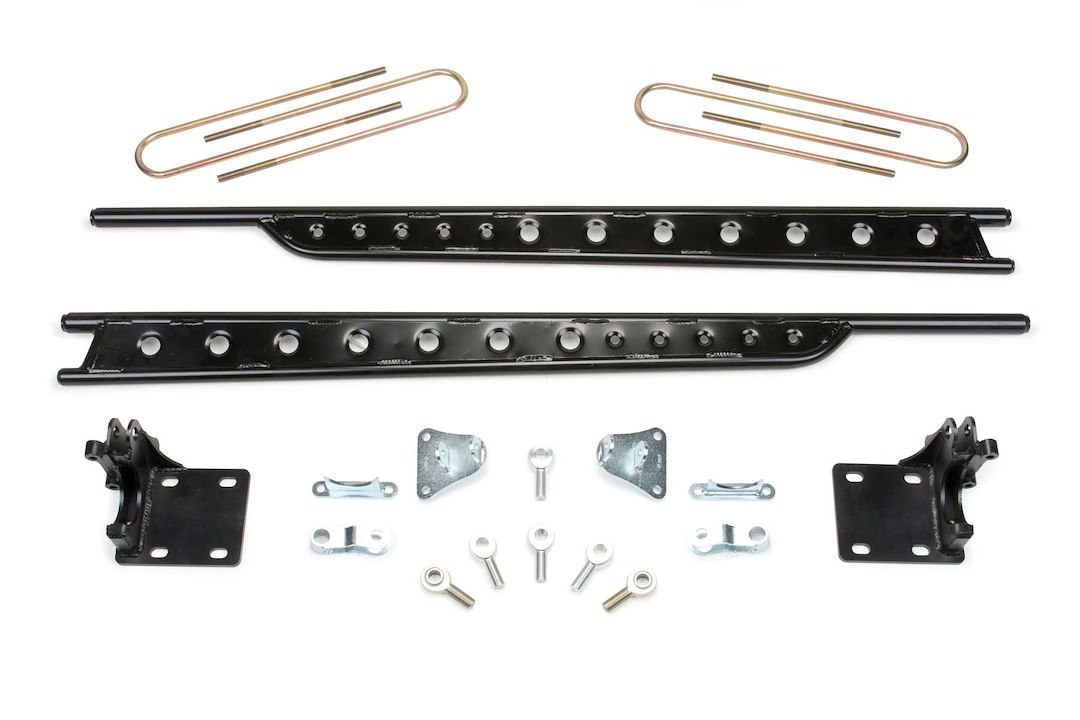 Fabtech Traction Bar, Differential Mount, Non Adjustable, Black, Set of 2, With Installation Hardware – FTS62007