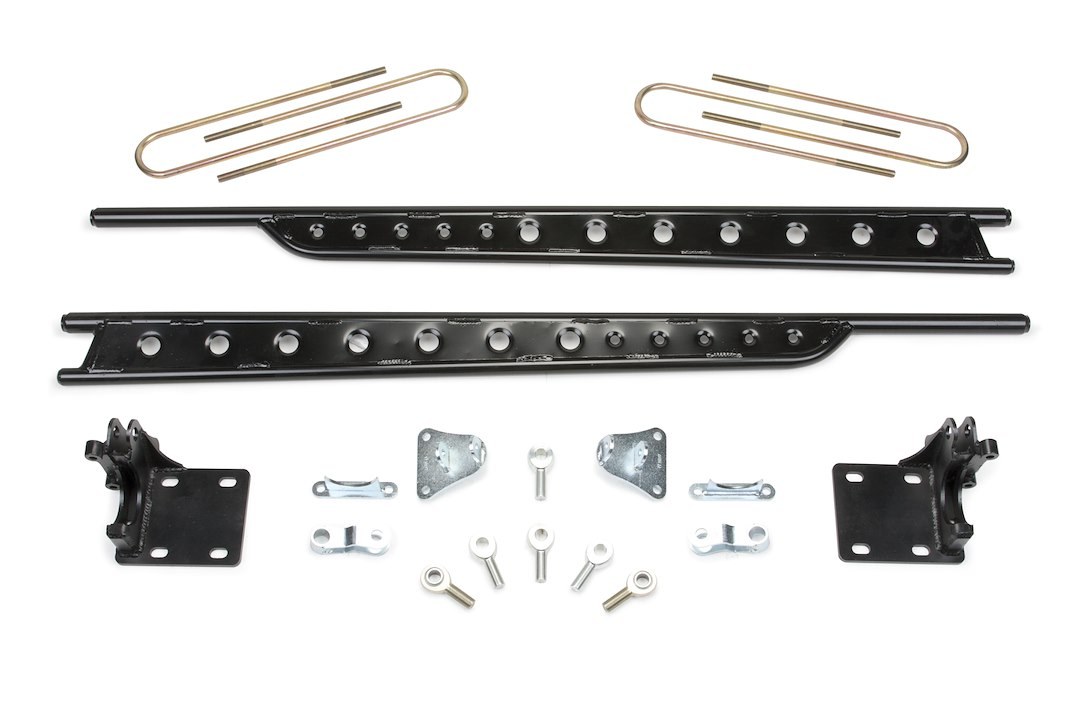 Fabtech Traction Bar, Differential Mount, Non Adjustable, Black, Set of 2, With Installation Hardware – FTS62008