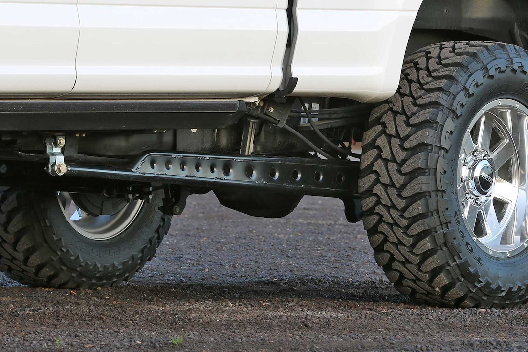 Fabtech Traction Bar, Axle Mount, Adjustable, Black, Set of 2, With Installation Hardware – FTS62010