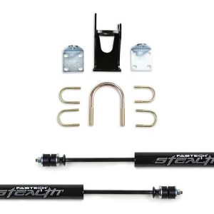 Fabtech Steering Stabilizer, Stealth, Dual, With Mounting Brackets – FTS8046