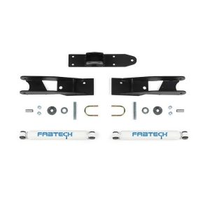 Fabtech Steering Stabilizer, Performance Series, Dual, With Mounting Brackets, Set of 2 – FTS8063