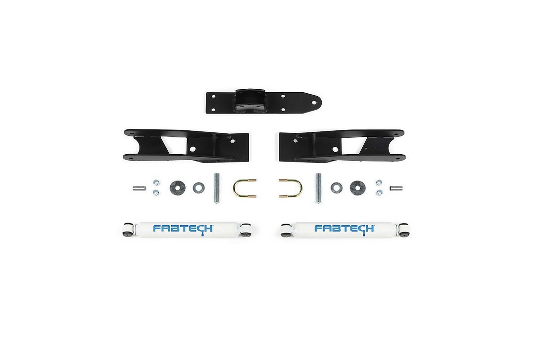 Fabtech Steering Stabilizer, Performance Series, Dual, With Mounting Brackets, Set of 2 – FTS8063