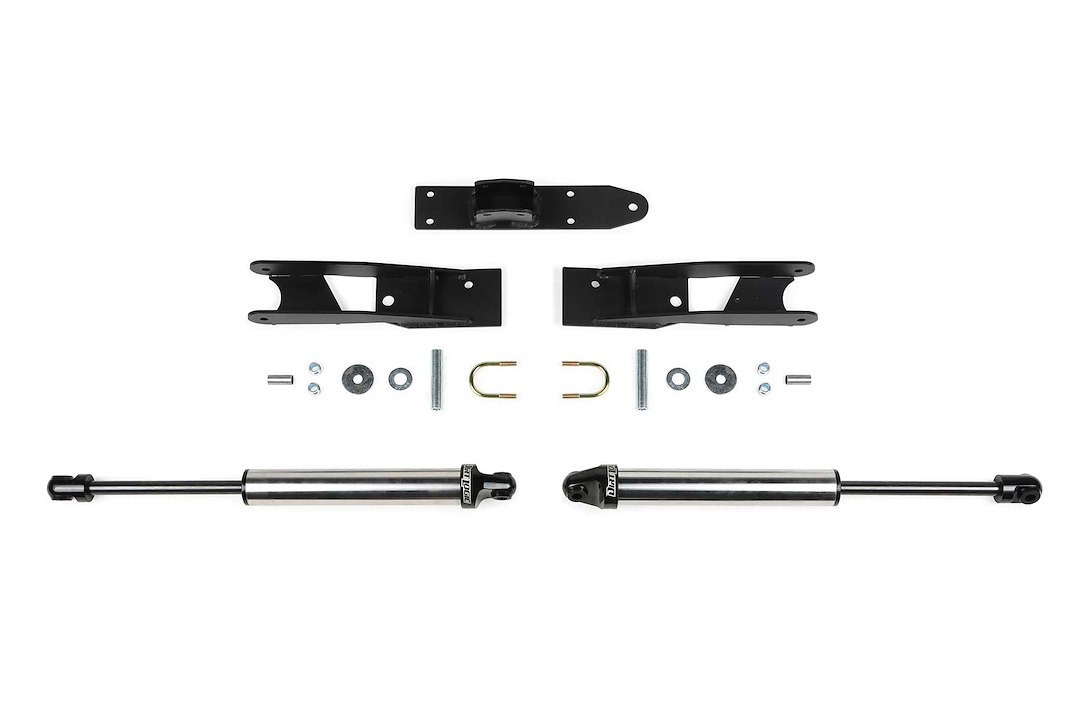 Fabtech Steering Stabilizer, Dirt Logic, Dual, With Mounting Brackets, Set of 2 – FTS8065