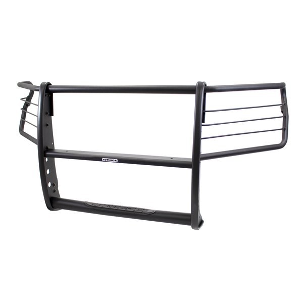 Fabtech Grille Guard, 3100 Series Stepguard, 9-Piece Modular, Textured, Black, Mild Steel, With Brush Guard, Without Skid Plate – FTS88