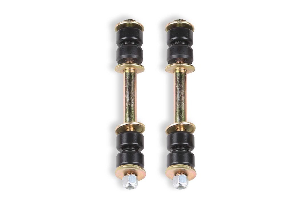 Fabtech Stabilizer Bar Link Kit, Sway Bar End Link, Black Bushings, Set of 2 – FTS91001