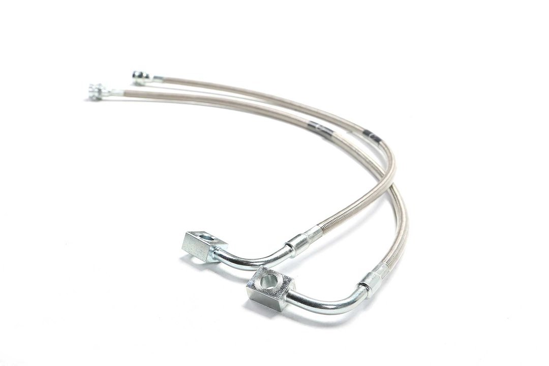 Fabtech Brake Line, Stainless Steel Braided, 23 Inch Length, Set of 2 – FTS94063