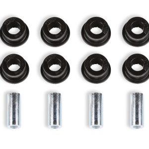 Fabtech Control Arm Bushing, Black, Urethane, Set of 8 Half Bushings/ 4 Sleeves, For Use with Fabtech Control Arms – FTS98017