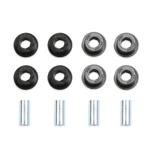 Fabtech Control Arm Bushing, Black, Urethane, Set of 8 Half Bushings/ 4 Sleeves, For Use with Fabtech Control Arms – FTS98021