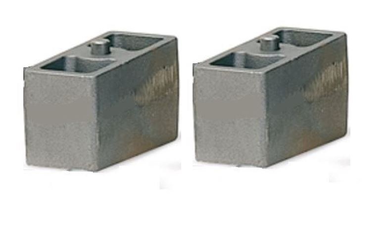 Fabtech Leaf Spring Block Kit, 5.5 Inch Lift Blocks, Steel, With 2 Blocks Only – FTSBK53