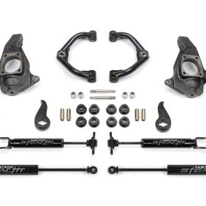 Fabtech Leveling Kit Suspension, Stealth Series, 3-1/2 Inch Lift, With Front and Rear Stealth Shock Absorbers – K1064M