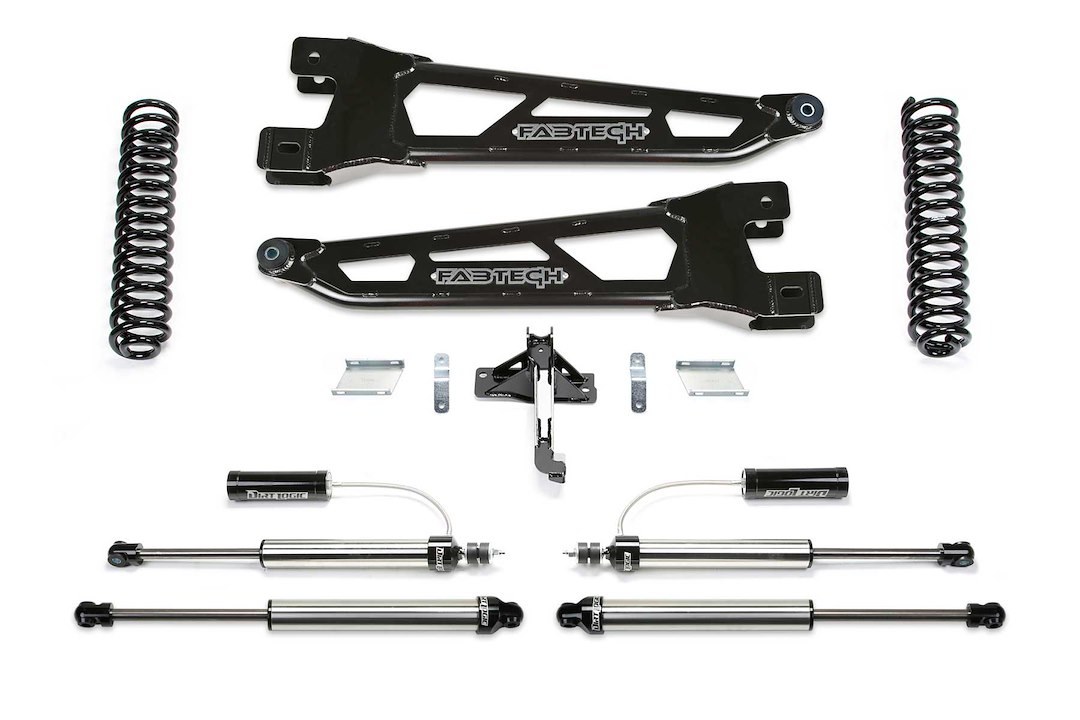 Fabtech Leveling Kit Suspension, 2-1/2 Inch Lift, Coil Springs – K2402DL