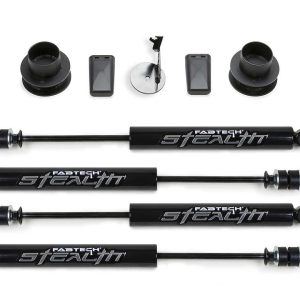 Fabtech Leveling Kit Suspension, Stealth, 2-1/2 Inch Lift, Coil Spring Spacers – K3191M