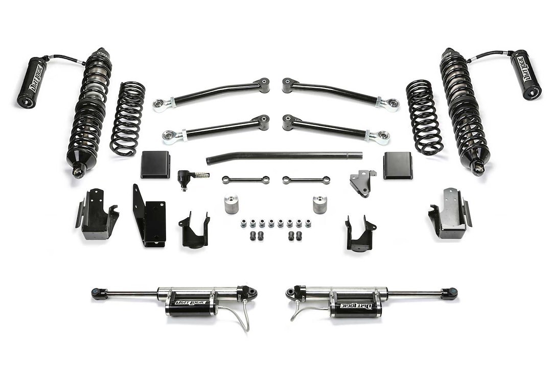 Fabtech Lift Kit Suspension, 3 Inch Front Lift, 3 Inch Rear Lift – K4218DL