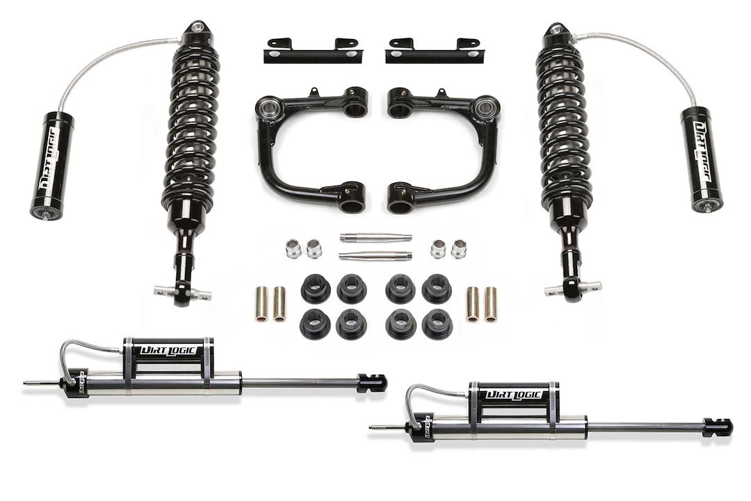 Fabtech Lift Kit Suspension, Dirt Logic 2.5 ™, 3 Inch Lift, Coil Over Shock Absorbers – K7057DL
