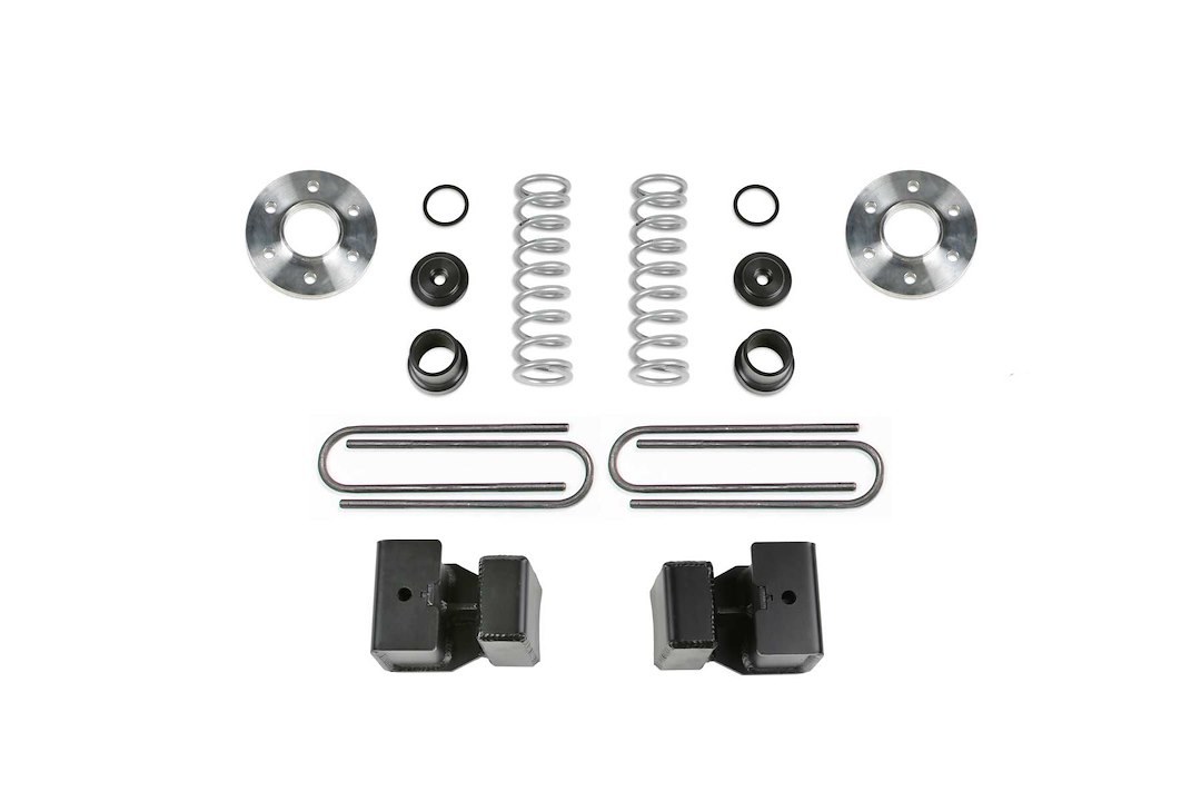Fabtech Lift Kit Suspension, 1 to 1-1/2 Inch Front Lift, 1 to 1-1/2 Inch Rear Lift – K9009
