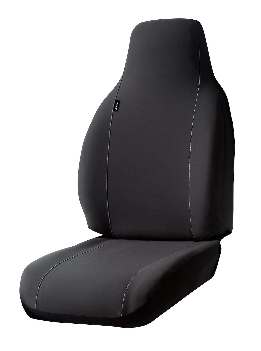 FIA Seat Cover, SP80 Series, Bucket Seat with Adjustable Headrest, Polycotton, Charcoal Black, Set of 2 – SP801 BLACK