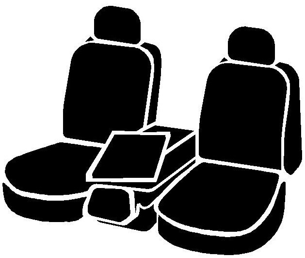 FIA Seat Cover, Wrangler, 40/20/40 Split Seat with Adjustable Headrests, Saddle Blanket, Brown, For One Row – TR47-43 BROWN