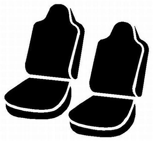 FIA Seat Cover, Wrangler, Bucket Seats, Saddle Blanket, Gray, Set of 2 – TRS47-12 GRAY