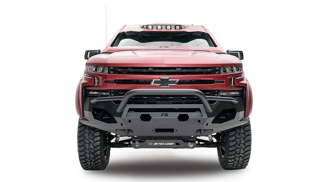 Fab Fours Bumper, Matrix Series, One Piece Design, Mounting Hardware Included, Without Grille Guard – CH15-X2751-1