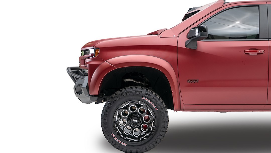 Fab Fours Bumper, Matrix Series, One Piece Design, Mounting Hardware Included, Without Grille Guard – CH15-X2751-1