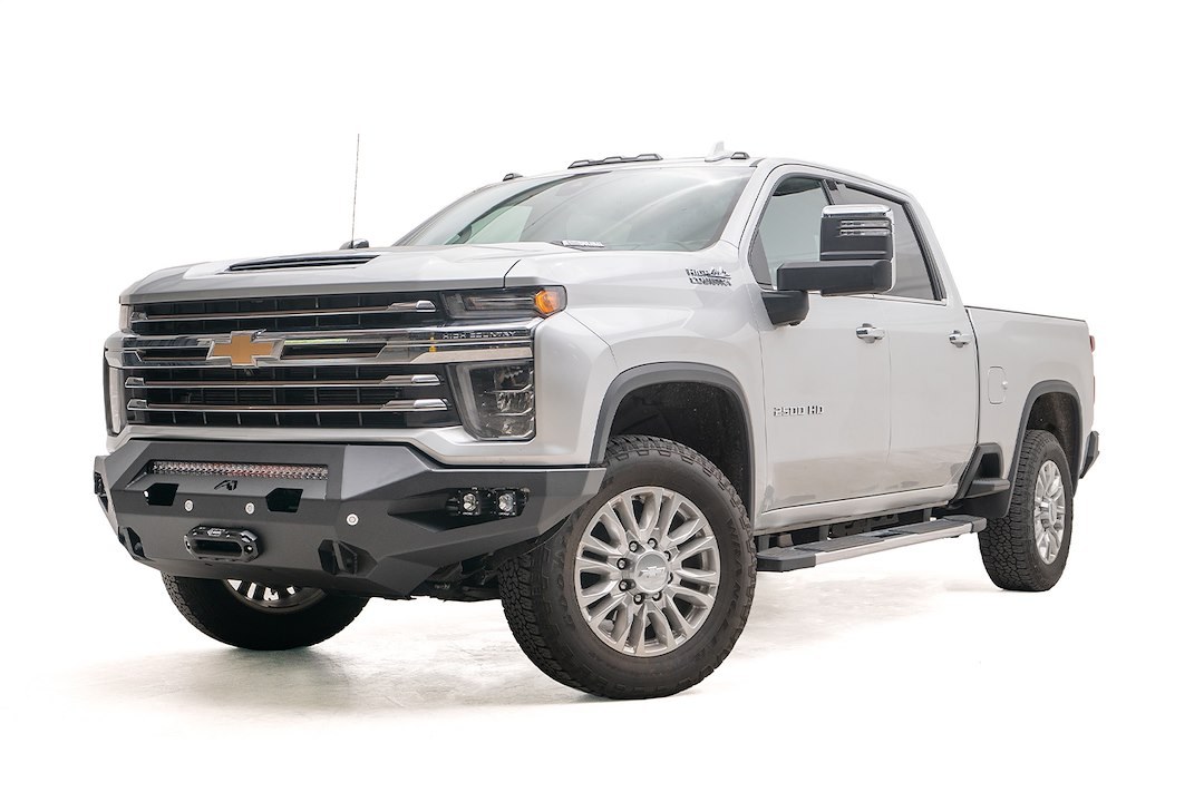 Fab Fours Bumper, Matrix Series, One Piece Design, Mounting Hardware Included, Without Grille Guard – CH20-X4951-1