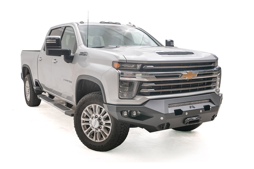 Fab Fours Bumper, Matrix Series, One Piece Design, Mounting Hardware Included, Without Grille Guard – CH20-X4951-1