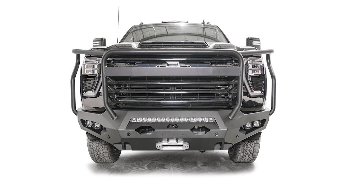Fab Fours Bumper, Matrix Series, One Piece Design, Mounting Hardware Included, With Grille Guard – CH24-X6150-1