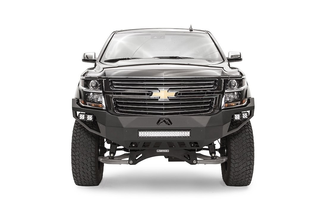 Fab Fours Bumper, Vengeance, One Piece Design, Mounting Hardware Included, Without Grille Guard, Without Winch Mount, Without Tow Hooks – CS15-D3551-1