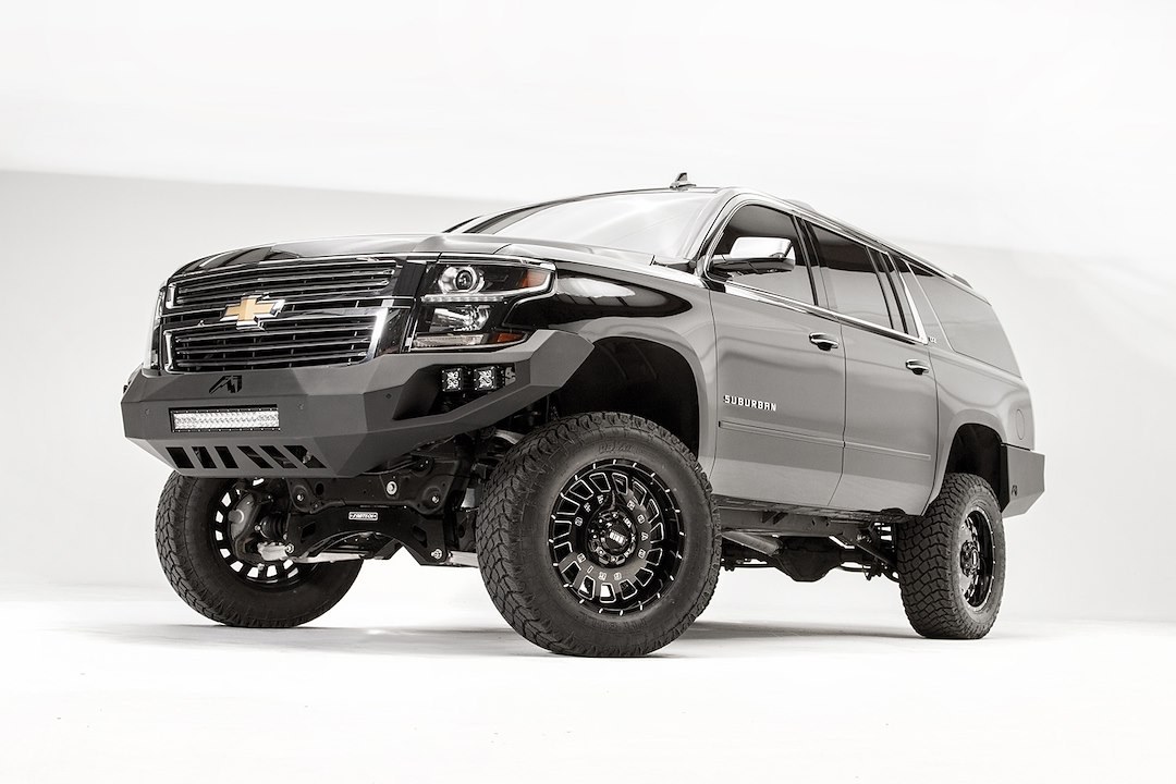 Fab Fours Bumper, Vengeance, One Piece Design, Mounting Hardware Included, Without Grille Guard, Without Winch Mount, Without Tow Hooks – CS15-D3551-1