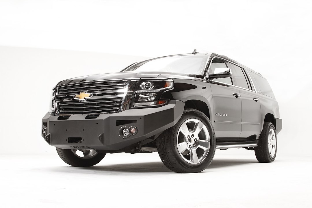 Fab Fours Bumper, Premium, One Piece Design, Mounting Hardware Included, Without Grille Guard, With Internal Winch Mount – CS15-F3551-1