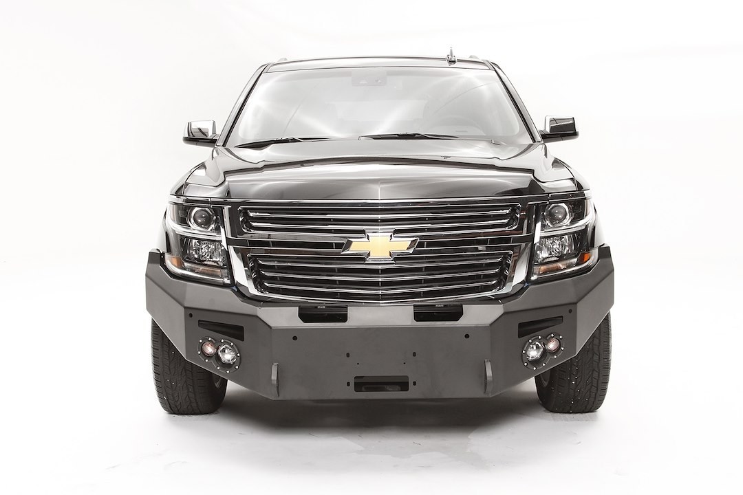 Fab Fours Bumper, Premium, One Piece Design, Mounting Hardware Included, Without Grille Guard, With Internal Winch Mount – CS15-F3551-1