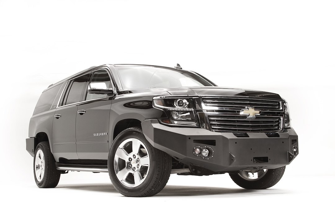 Fab Fours Bumper, Premium, One Piece Design, Mounting Hardware Included, Without Grille Guard, With Internal Winch Mount – CS15-F3551-1
