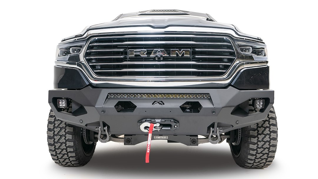 Fab Fours Bumper, Matrix Series, One Piece Design, Mounting Hardware Included, Without Grille Guard – DR10-X2951-1
