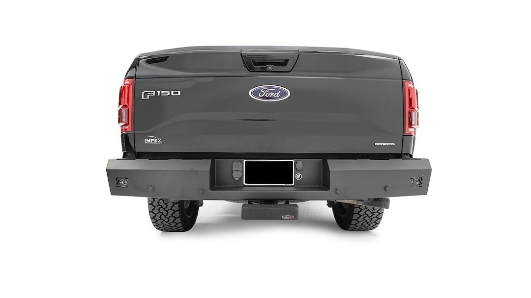 Fab Fours Bumper, Red Steel, One Piece Design, Mounting Hardware Included, With Integrated Mount for Pod Lights – FF15-RT3250-1
