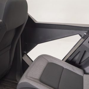 Fab Fours Door Panel Insert, For Upper Half Door, Powder Coated, Matte Black, Steel – FB1031-1