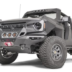 Fab Fours Fender, Powder Coated, Matte Black, Steel, Set of 2, With Front Fender Vents, For 35 Inch Tire – FB2000-1